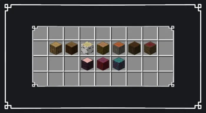 Все виды бревен