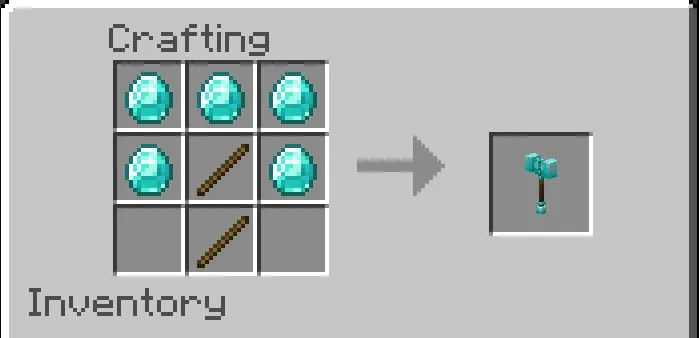 Крафт алмазного молота