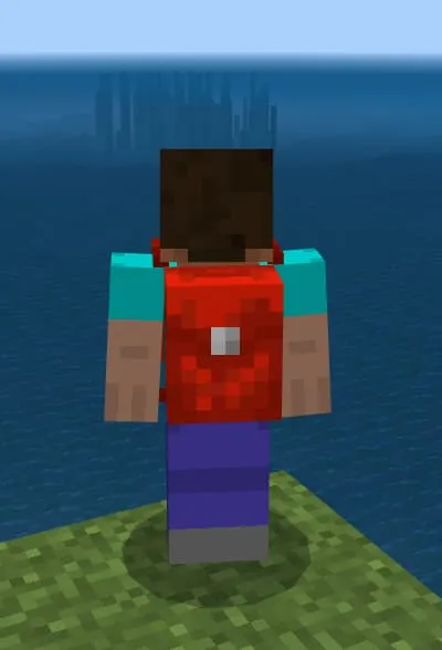 Рюкзак из красного камня