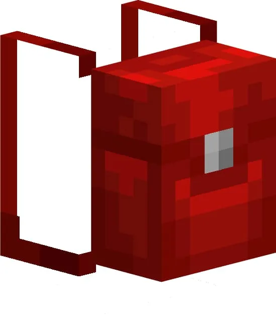 Светло-красный рюкзак