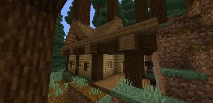 Хижина в тайге