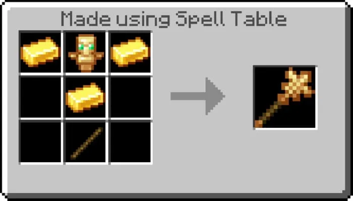 Крафт жезла призыва