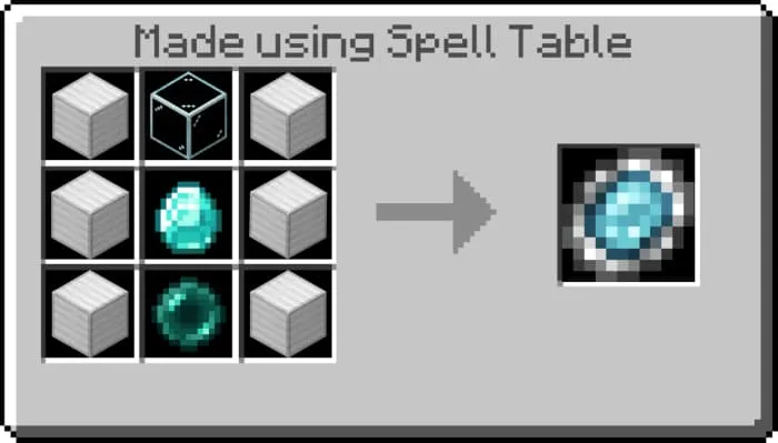 Крафт железного волшебного зеркала