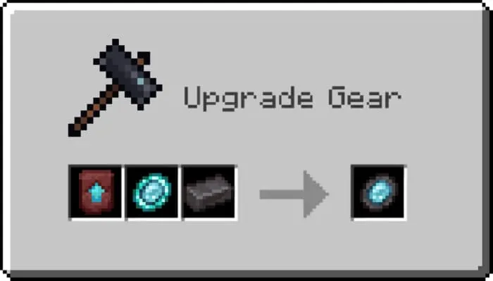 Улучшение волшебного зеркала до незеритового