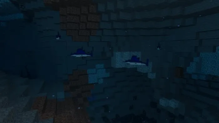 Рыба-меч в океане