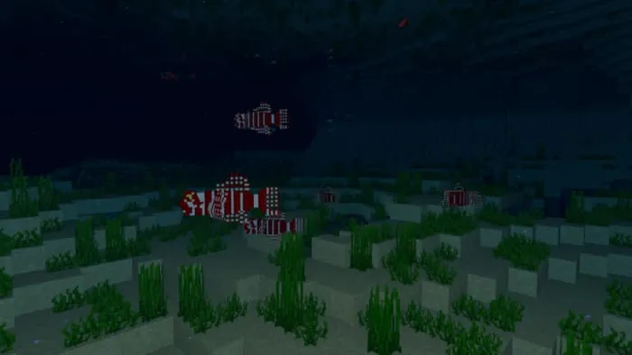 Крылатка в воде