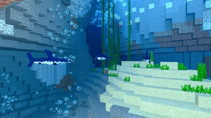 Акула-молот в океане