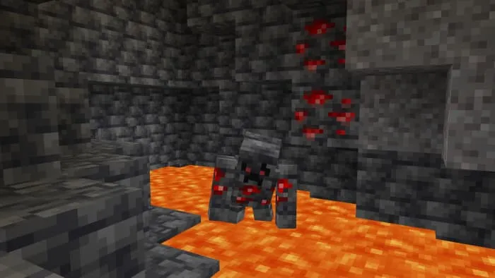 Монстр из красного камня