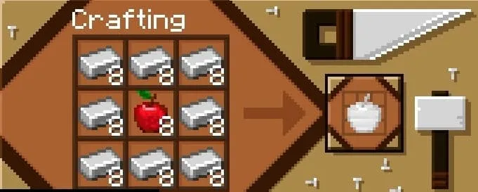 Крафт железного яблока