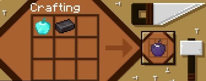 Крафт незеритового яблока