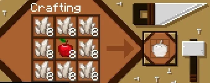 Крафт кварцевого яблока