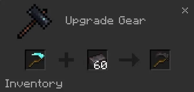 Улучшение косы до незеритовой