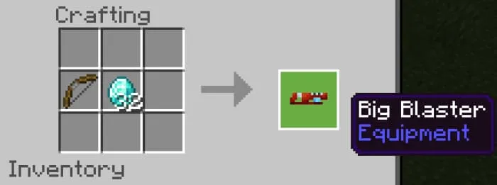 Крафт большого бластера