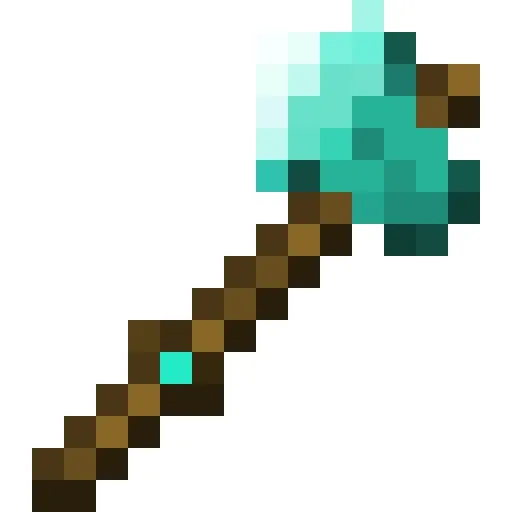 Новый вид алмазного топора