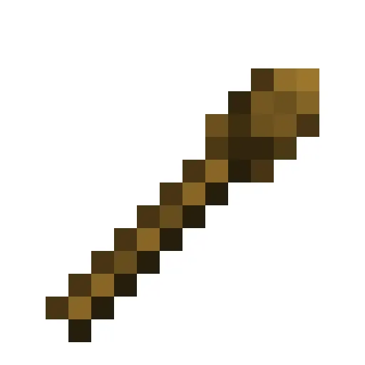 Вид обновленной деревянной лопаты