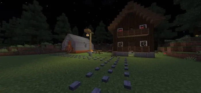 Амбар и дом