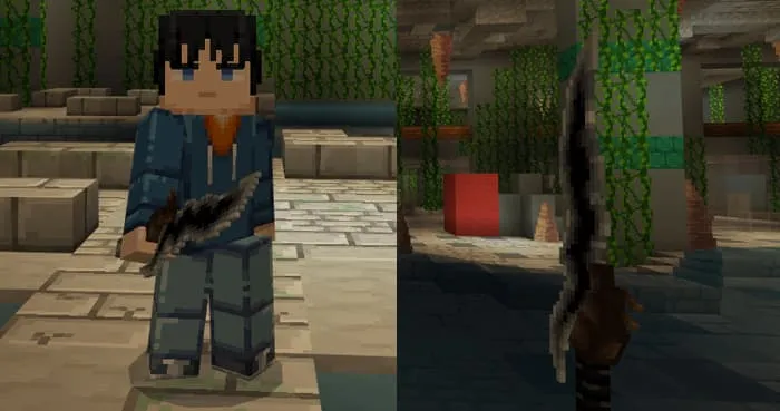 Кинжал Касаки в руке игрока