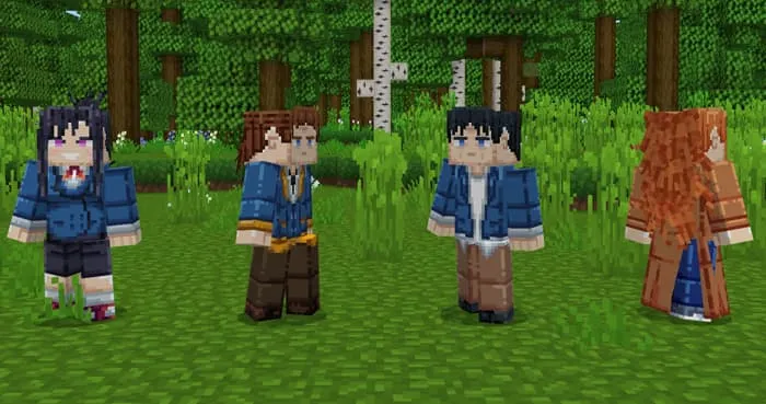 Варианты мобов для сражений