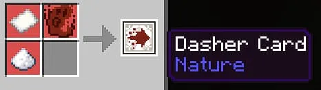 Крафт карты дэшера