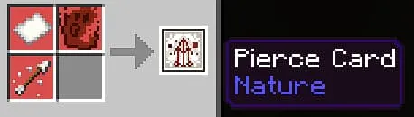 Крафт карты пирса