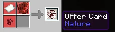 Крафт карты выбора