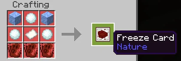 Крафт карты мороза