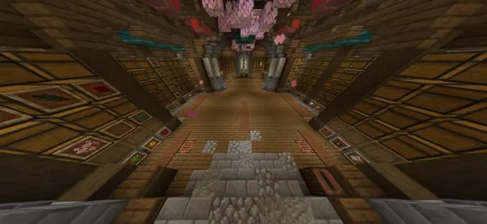 Огромный склад из сундуков