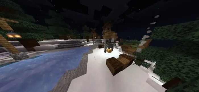 Снежная деревня