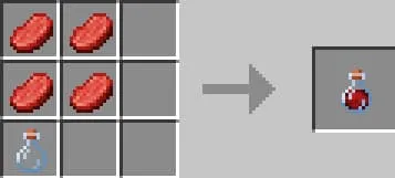 Крафт бутылки крови