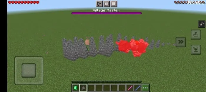 Атака мощными шипами