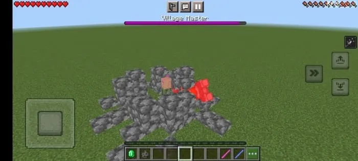 Атака мощными столбами