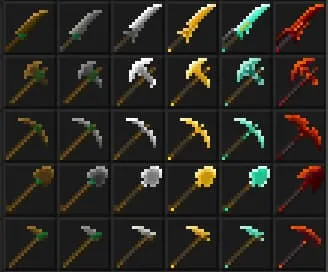 Оружие и инструменты