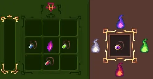 Крафт злого амулета