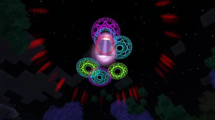 Магические заклинания в виде кругов