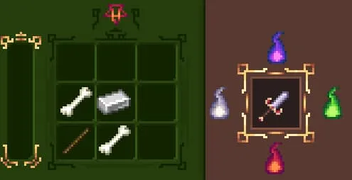 Крафт ритуального кинжала