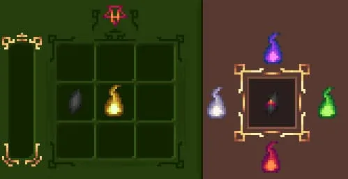 Крафт желтой руны