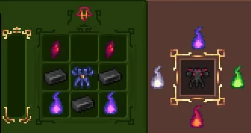 Крафт черного железного нагрудника