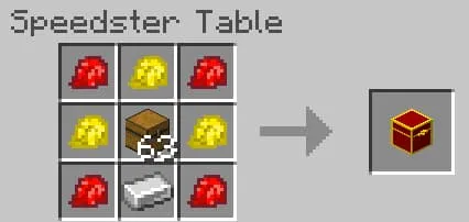 Крафт спидстер сундука