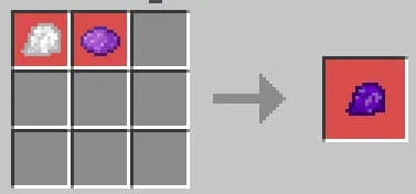 Крафт фиолетовой кремнеземной ткани