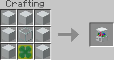 Крафт автомата по продаже капсул