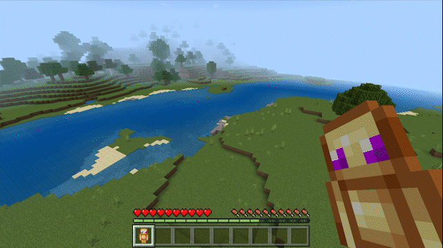 Анимация тотема эндермена