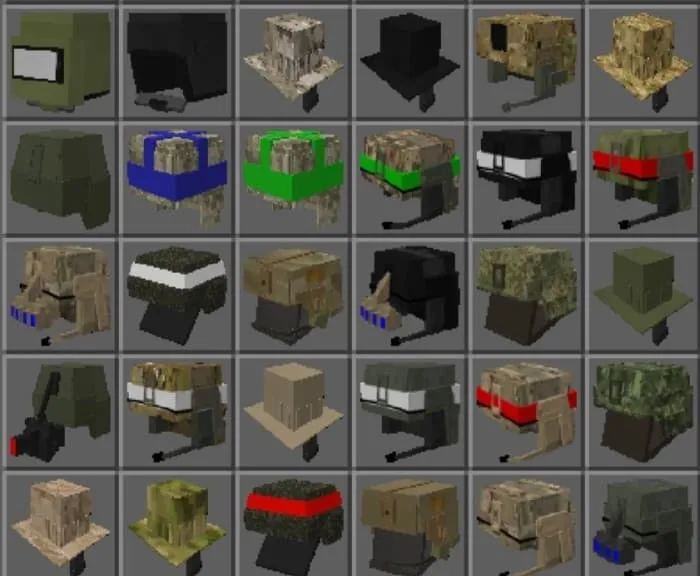 Шлемы с 1970 года