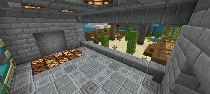 Уровень с кактусами