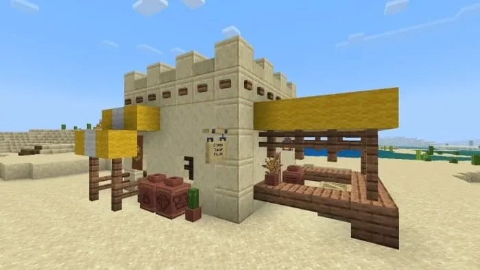 Дом торговца ящиками в пустыне