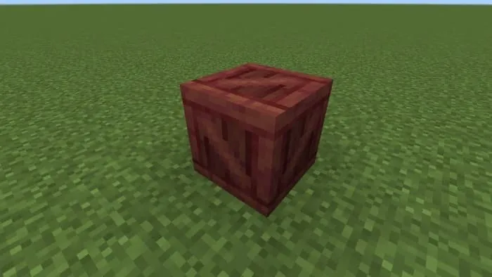 Блок: Деревянный мангровый ящик