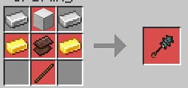 Крафт железного боевого молота