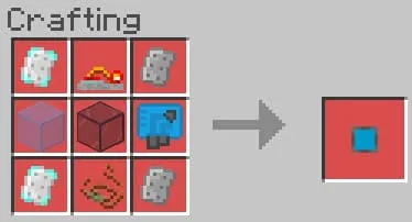 Крафт синего пластика