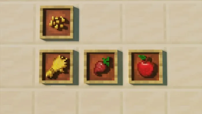 Новый вид предметов в рамке