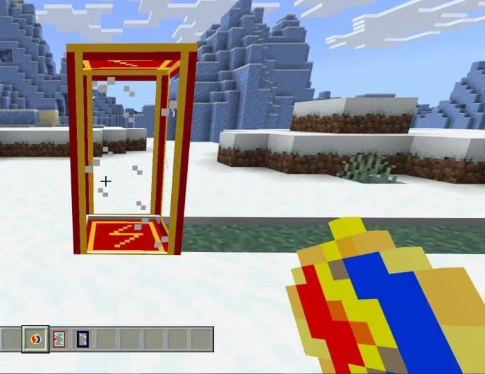 Ключ для подставки брони в руках