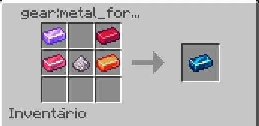 Рецепт слитка лазурного электрума